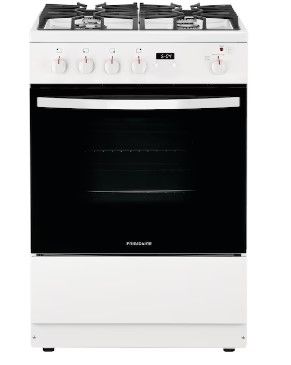 Photo 1 of Frigidaire 24-in 4 Burners 1.9-cu ft Slide-in Natural Gas Range (White)
