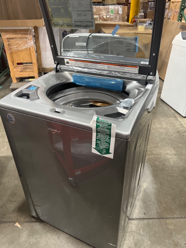 Photo 2 of 5.2 - 5.3 cu. ft. Top Load Washer with 2 in 1 Removable Agitator.
Model: WTW8127LC