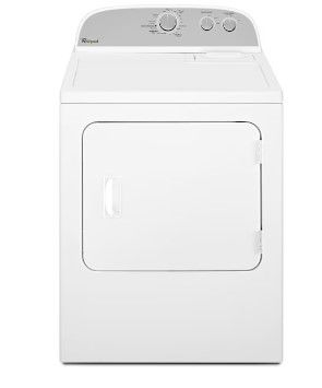 Photo 1 of Whirlpool 7-cu ft Reversible Side Swing Door Gas Dryer (White)
