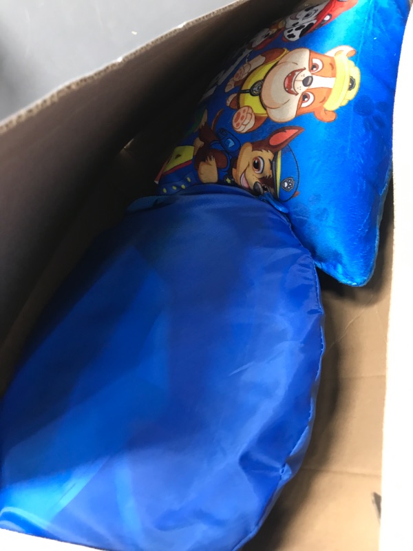 Photo 1 of Paw Patrol 3 Piece Slumber Set with Kids Indoor Outdoor UPF 30+ Pop Up Play Tent with Pillow and Flashlight