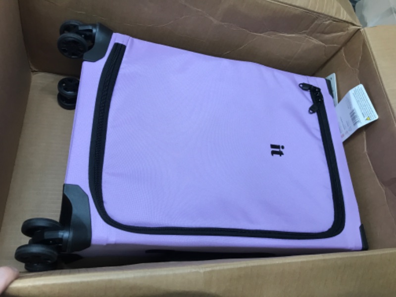 Photo 3 of it luggage MaXpace 22" Softside UltraLight Carry-On Spinner, Lavender 22" Lavender