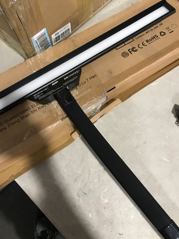 Photo 1 of * used * not functional * sold for parts * 
Kary LED Architect Desk Lamp , 24W with Base 31.5" Wide Home Office Lights 