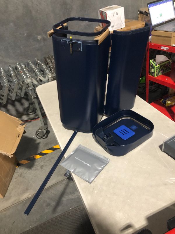 Photo 5 of ***FOR PARTS - NONREFUNDABLE - SEE NOTES***
Joseph Joseph Porta 40L Convenient Pedal Bin Trash Can - Midnight Blue
