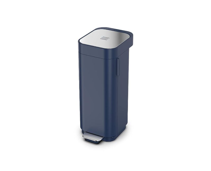 Photo 1 of ***FOR PARTS - NONREFUNDABLE - SEE NOTES***
Joseph Joseph Porta 40L Convenient Pedal Bin Trash Can - Midnight Blue
