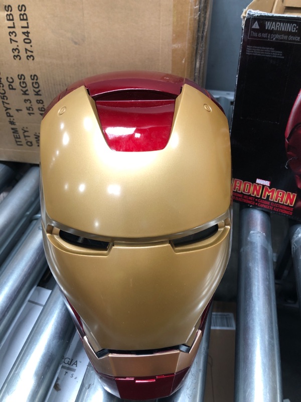 Photo 2 of Avengers Marvel Legends Iron Man Electronic Helmet - Multicolor Characters