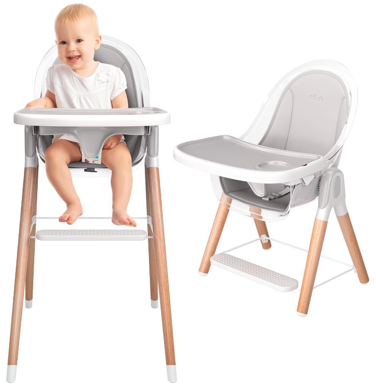 Photo 1 of Children Of Design Classic Non-Reclinable 6 in 1 Wooden High Chair