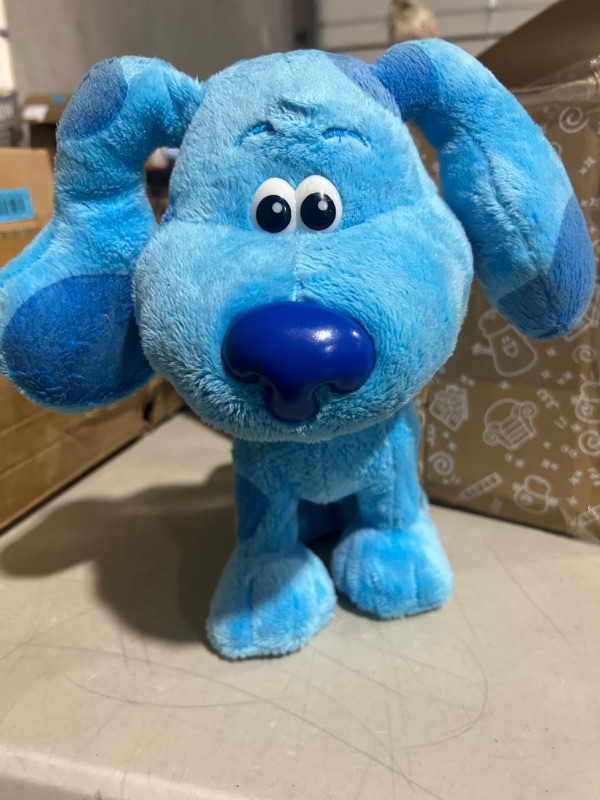 Photo 5 of Blue’s Clues & You! Dance-Along Blue Plush, by Just Play, BLUE