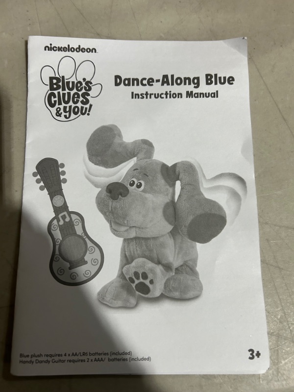 Photo 2 of Blue’s Clues & You! Dance-Along Blue Plush, by Just Play, BLUE