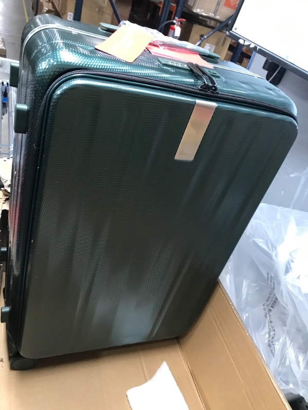 Photo 2 of  "24" Travel Luggage PC Hard Universal Wheel H9860 (Color : Dark green, Size : 24") 24" Dark Green