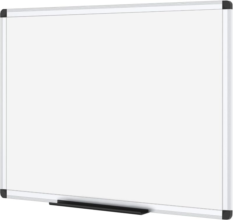 Photo 1 of 
VIZ-PRO Magnetic Dry Erase Board, 36 X 24 Inches, Silver Aluminium Frame
Size:36 X 24 Inches