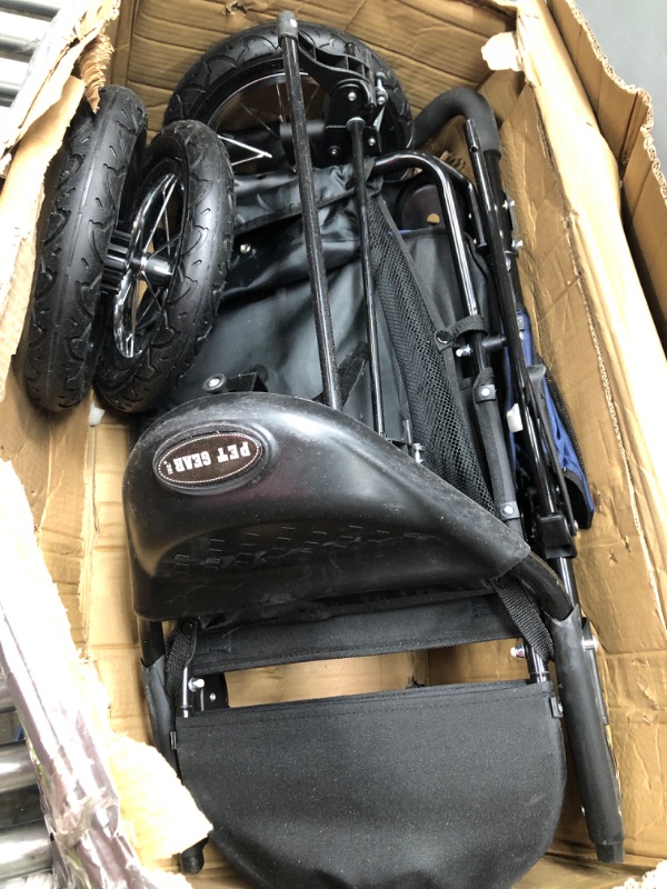 Photo 1 of 
Pet Gear No-Zip Jogger Pet Stroller for Cats/Dogs, Zipperless Entry, Airless Tires, Easy One-Hand Fold, Cup Holder + Storage Basket
