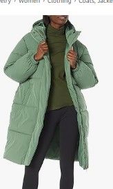 Photo 1 of Amazon Essentials Women's Oversized Long Puffer Jacket (Available in Plus Size)