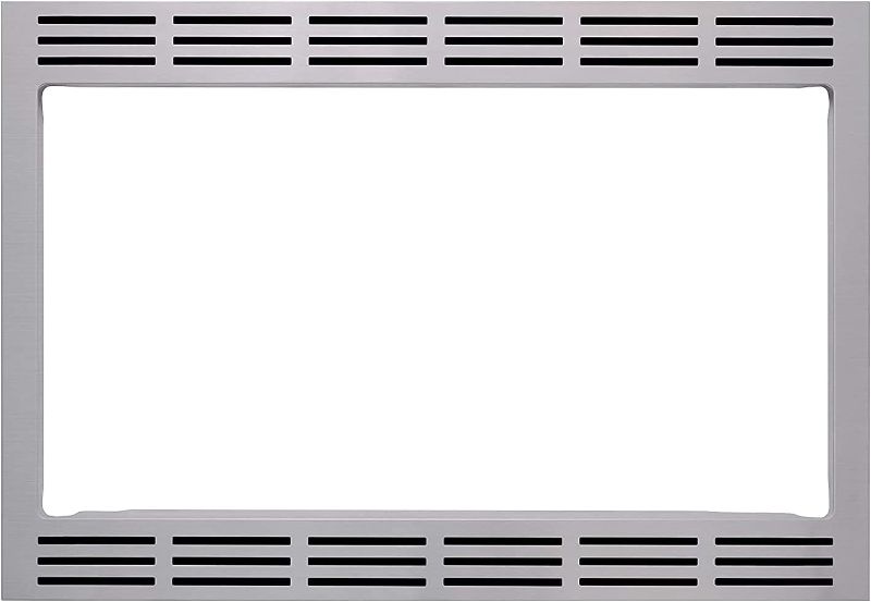 Photo 1 of 
Panasonic NN-TK922SS 27-inch Trim Kit for 2.2 cu ft Microwave Ovens, 27 inch, Stainless Steel