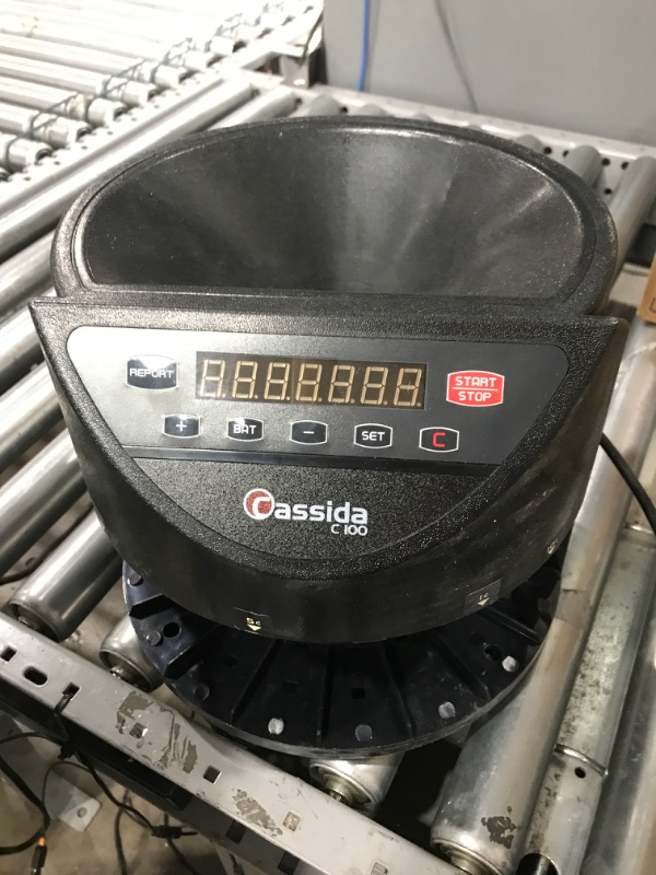 Photo 2 of Cassida C200 Coin Sorter, Counter and Roller