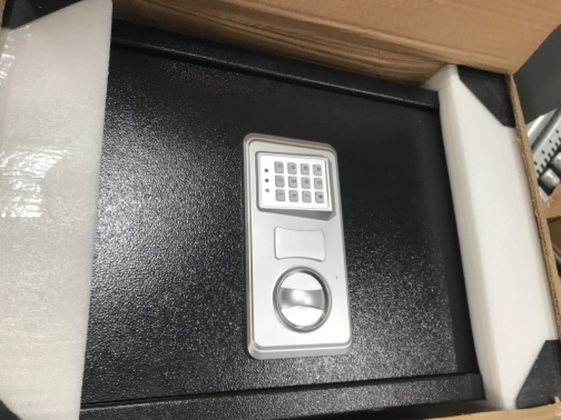 Photo 1 of 2.5 Cub Large Fireproof Safe Box for Home Use, Anti-Theft Home Safes Fireproof Waterproof, Money Safe for Home with Fireproof Bag&Removable Shelf, Digital Safe Fireproof for Money Firearm A4 Document 2.5 cubic