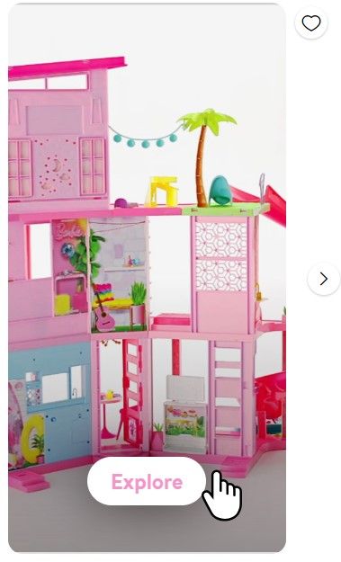 Photo 1 of ********UNKNOWN IF COMPLETE***********
Barbie Dreamhouse, 75+ Pieces, Pool Party Doll House with 3 Story Slide
