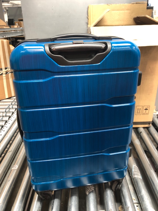 Photo 5 of ***SCUFFED AND SCRAPED***
Coolife Luggage Expandable (24") Suitcase PC+ABS Spinner Built-In TSA lock Blue