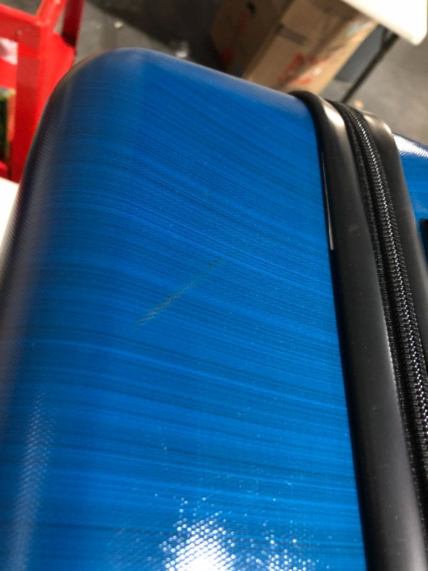 Photo 4 of ***SCUFFED AND SCRAPED***
Coolife Luggage Expandable (24") Suitcase PC+ABS Spinner Built-In TSA lock Blue