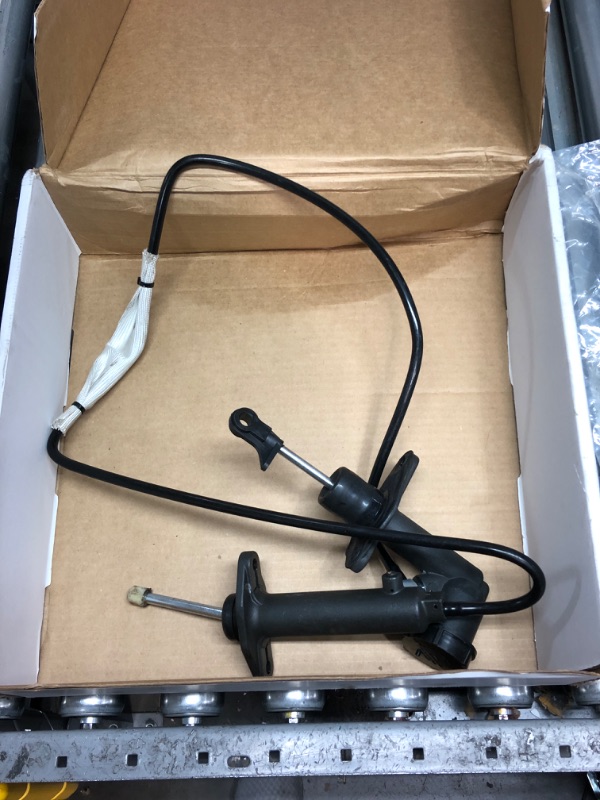 Photo 2 of Mid Valley - CC649041 Pre-Filled Hydraulic Clutch Master Cylinder and Slave Cylinder Line Assembly For 2000 2001 2002 Jeep Wrangler 52107652AB