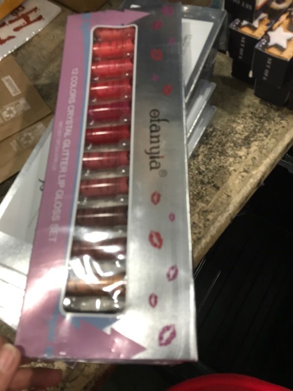 Photo 1 of Lip Gloss Set for Girls, 12 Colors Glitter Lip Glaze, Crystal Shimmer Liquid Lipstick Kit,Shinning Glossy Lip Plumping Gel, Long Lasting Hydrating Lip Oil LipTint Party Favors Makeup for Women
