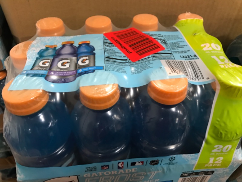 Photo 2 of *Missing 1* Gatorade Original Thirst Quencher 3-Flavor Frost Variety Pack  BB 12/16/23