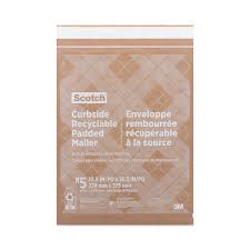 Photo 1 of Scotch Curbside Recyclable Padded Mailers, 27CT