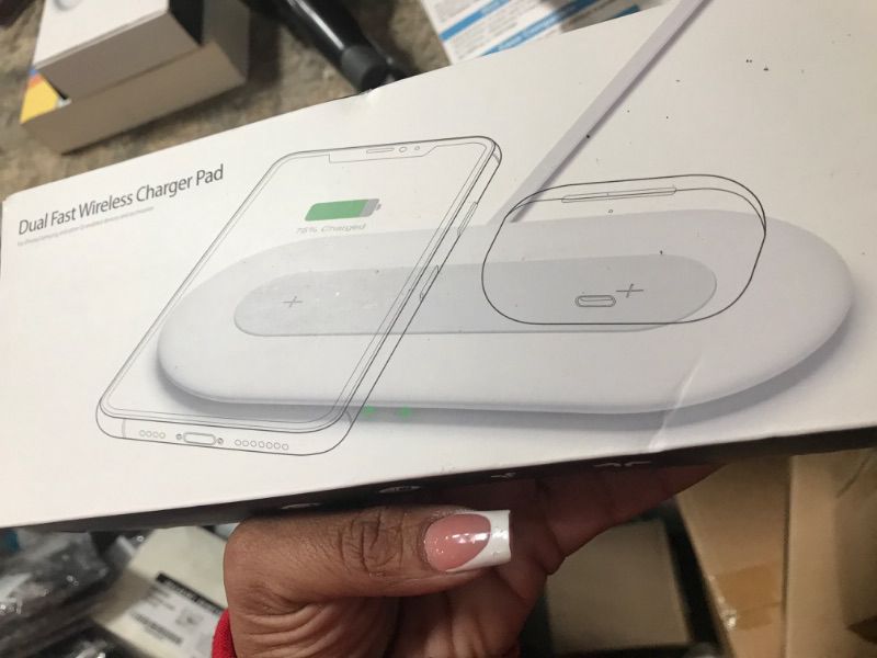 Photo 1 of dual fast wireless charger