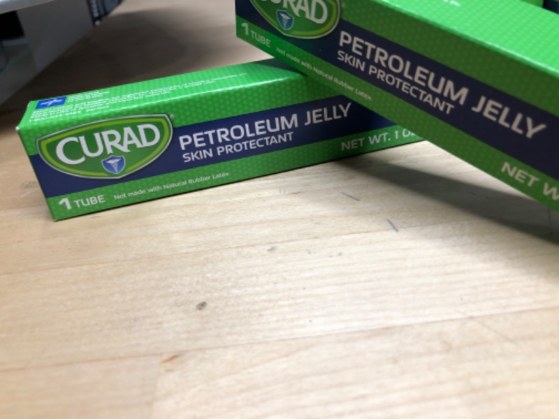 Photo 2 of * SET OF 2* Curad - CUR005331H CURAD Petroleum Jelly, Skin Protectant, 1oz Tube 1 Pack Skin Protectant EXP 12/2026