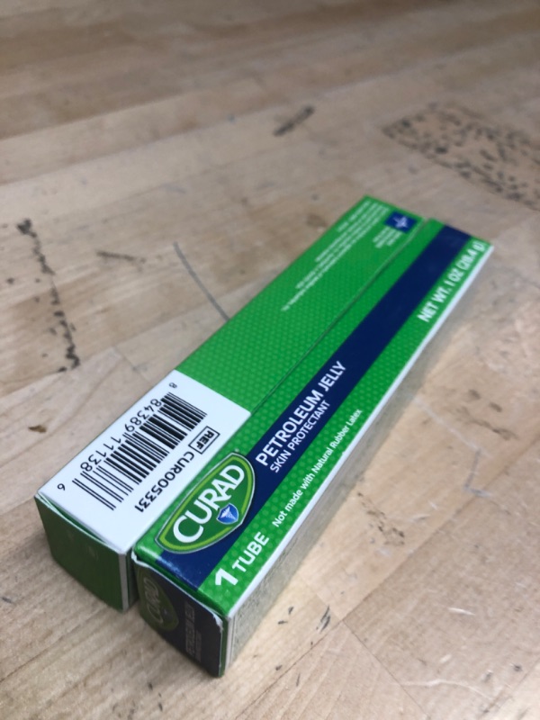 Photo 1 of * 2 packs* Curad - CUR005331H CURAD Petroleum Jelly, Skin Protectant, 1oz Tube 1 Pack Skin Protectant