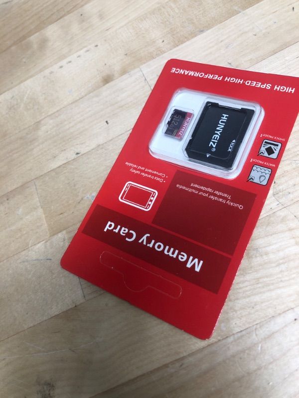 Photo 1 of 512GB Micro SD Card Waterproof High Speed Memory Card for Smartphone,Camera,Dash Cam,Tablet and Drone