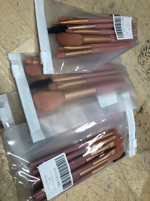 Photo 2 of * 3 SETS* PINK 8 PACK OF WOMENS MAKE UP BRUSHES