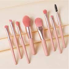 Photo 1 of * 3 SETS* PINK 8 PACK OF WOMENS MAKE UP BRUSHES