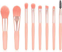 Photo 1 of * 3 SETS* WOMENS PINK MAKE UP BRUSH SET OF 8 