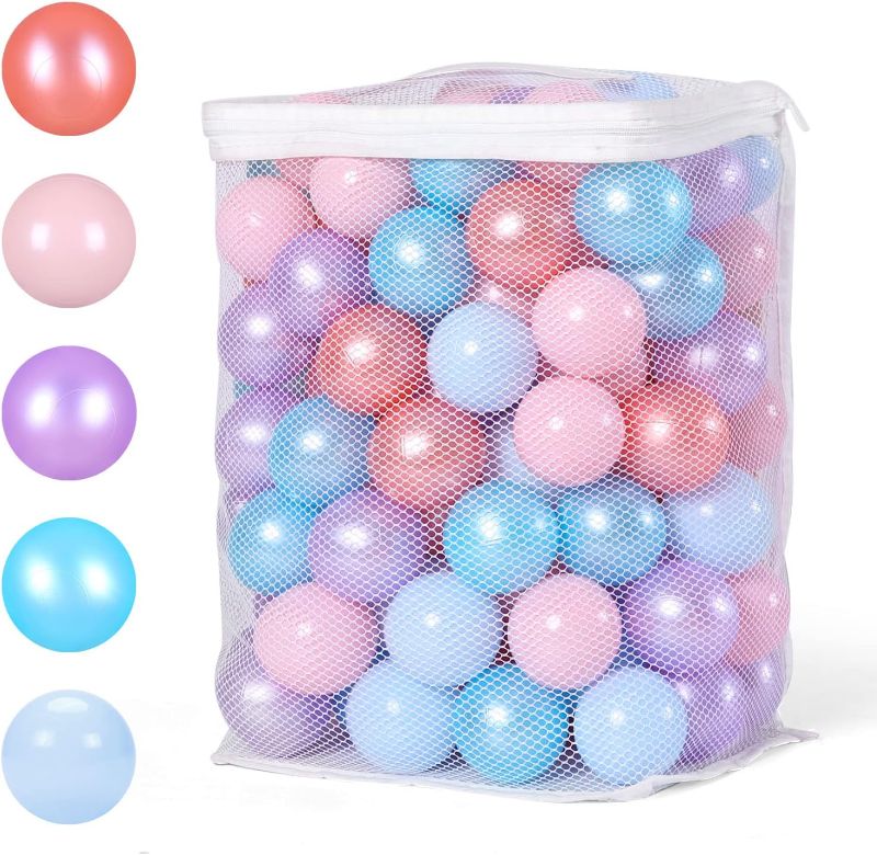 Photo 1 of BABESCHOICE Balls for Ball Pits Reusable Baby 100 Ball Pits Balls