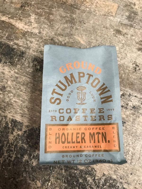 Photo 2 of *10/26/2023* Stumptown Coffee Roasters, Organic Medium Roast Ground Coffee Gifts - Holler Mountain 12 Ounce Bag, Flavor Notes of Citrus Zest, Caramel and Hazelnut