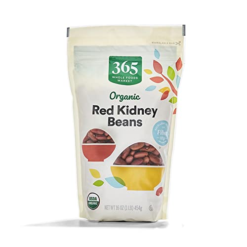 Photo 1 of *1/25/2024* 4 PACK 365 by Whole Foods Market, Organic Red Kidney Beans, 16 Ounce

