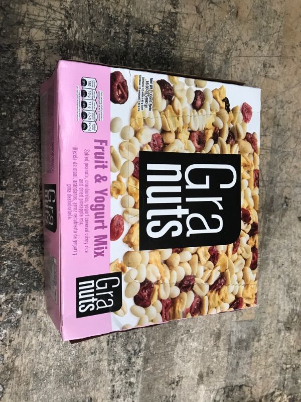 Photo 2 of *5/11/2024* Granuts Fruit & Yogurt Mix | Crispy, Yogurt-Covered Rice | Peanuts, Cranberries, & Pineapple | On-the-Go Snack | Delicious Flavors | 1.41 Oz (12 Inner Packs) Fruit & Yogurt Mix 1.06 Pound (Pack of 1)