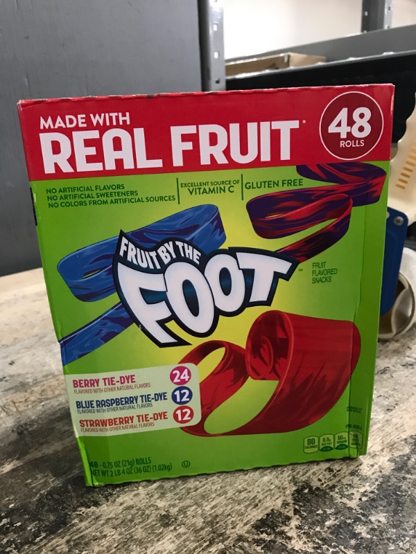 Photo 2 of *3/1/2024* Fruit By The Foot, Variety Pack, 0.75 Ounce (48 Count)