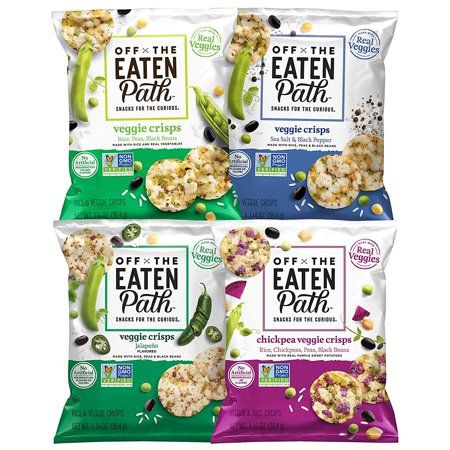 Photo 1 of *10/24/2023* Off the Eaten Path Veggie Crisps Variety Pack, 1.25 Oz Bags, 16 Count
