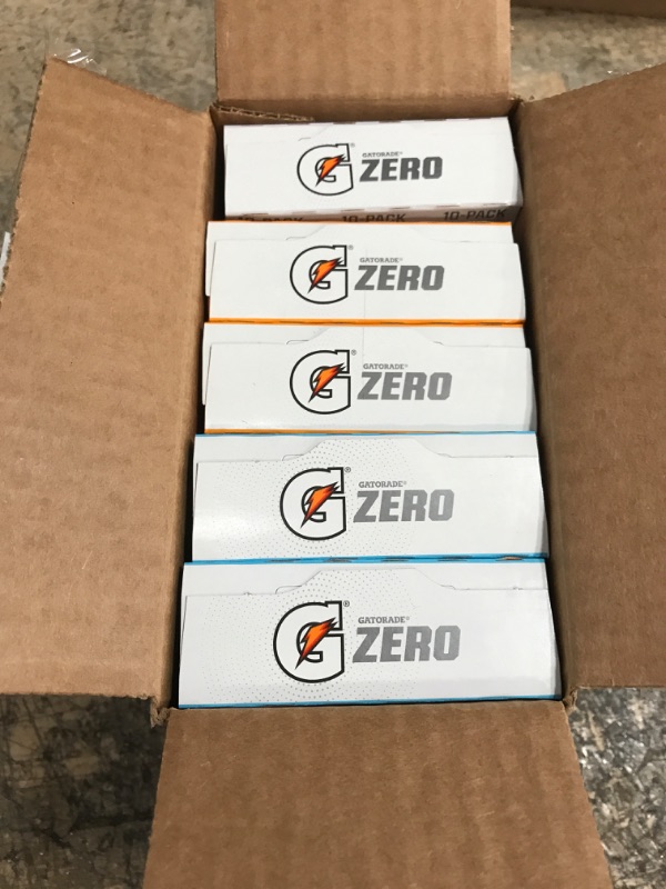 Photo 2 of Gatorade Zero Powder, 3 Flavor Variety Pack, 0.10oz Sticks, 50 Count