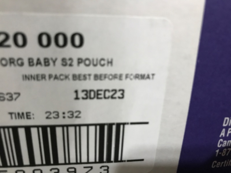 Photo 3 of **EXP DATE 12/13/2023!!! Plum Organics Stage 2 Organic Baby Food - Mango, Sweet Potato, Apple, and Millet - 3.5 oz Pouch (Pack of 12) - Organic Fruit and Vegetable Baby Food Pouch
