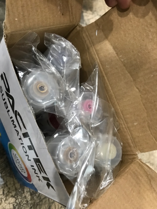 Photo 1 of Sublimation Ink Refill for EcoTank Supertank Inkjet Printer Epson 2803 Sublimation Ink Anti-UV, ICC Free Widely Autofill for Epson 2720 ET-2760 Sublimation Ink 400ML