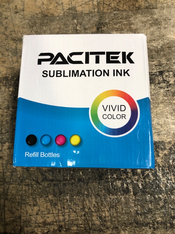 Photo 2 of 500ML Sublimation Ink Refill for EcoTank Supertank Inkjet Printer Epson 2803 Sublimation Ink Anti-UV, ICC Free Widely Autofill for Epson 2720 ET-2760 Sublimation Ink