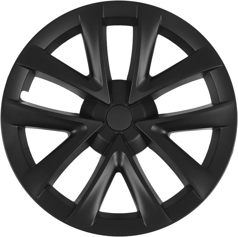 Photo 1 of 
18 Inch Wheel Hub Caps 4 Wheel Cover Hubcaps with 4 Center Marks, Anti Scratch Wheel Rim Protector, Replacement Wheel Covers...
Color:Matte Black