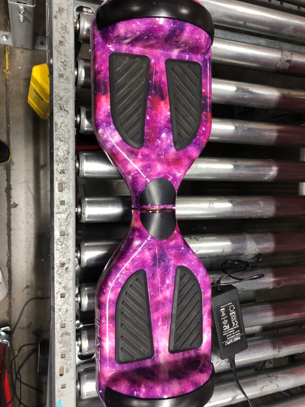 Photo 2 of **NONREFUNDABLE**FOR PARTS OR REPAIR**SEE NOTES**
SIMATE 6.5" Hoverboard with Bluetooth & LED Lights,