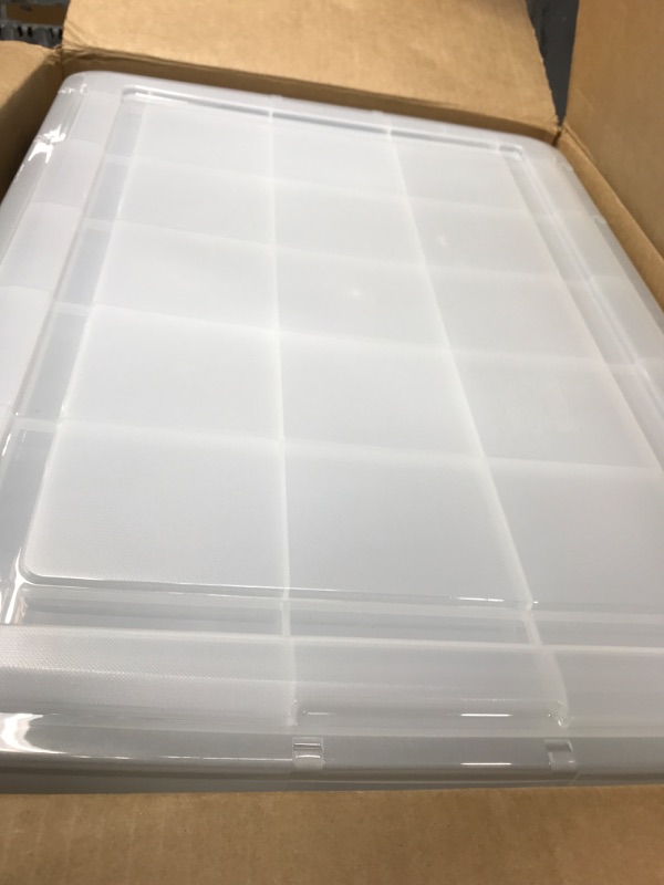 Photo 2 of 2 large plastic bins 