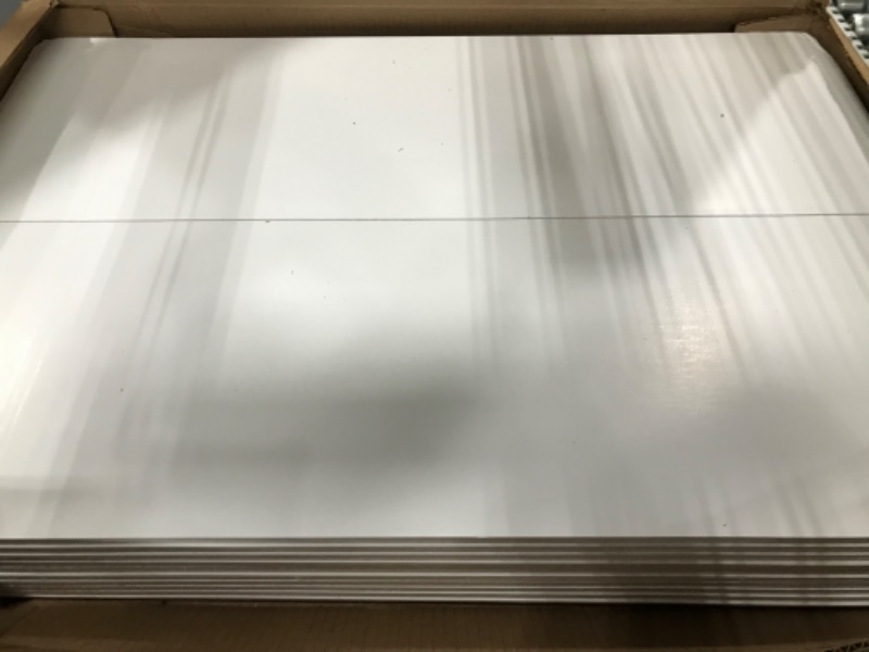 Photo 1 of 36 x 48 White Foam Project Board Bulk Pack of 10