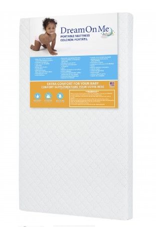 Photo 1 of 3 inch Extra Firm Portable Crib Mattress
