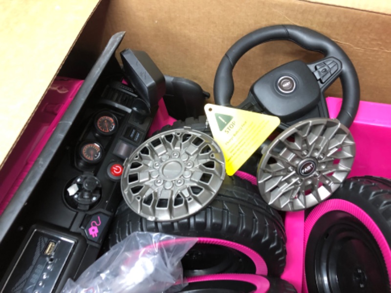 Photo 7 of 12V Electric Ride On Jeep Toy Car for Kids with Remote Control, Music, and LED Lights - 3 Speed Options
