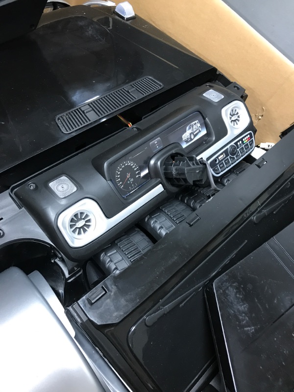 Photo 1 of 12V Mercedes Benz G500 Battery Kids Ride On Car with Remote Control, Bright Headlights, & Working Suspension